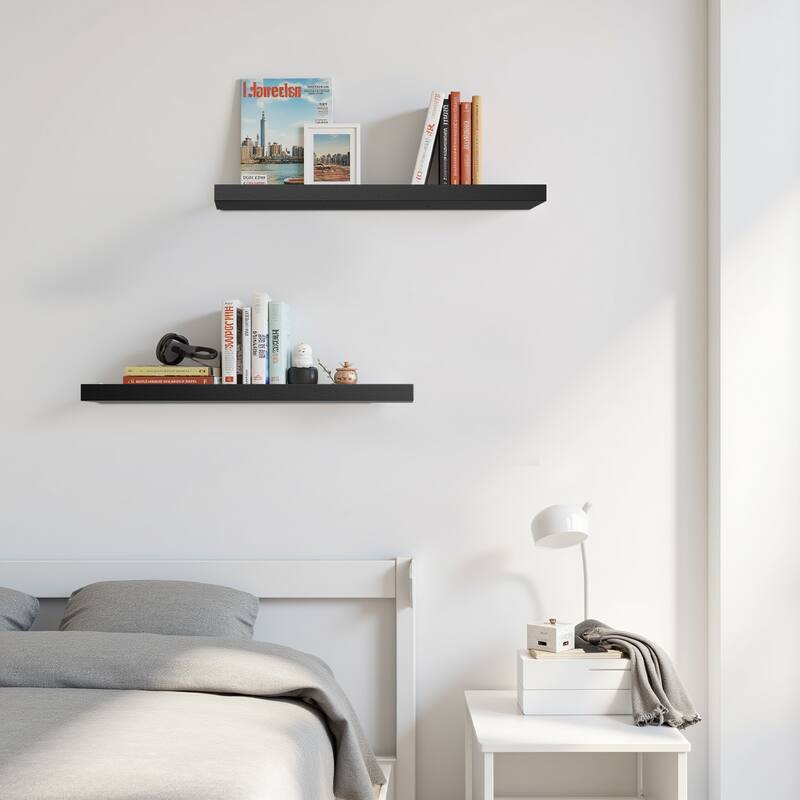 Homy Casa Wall-Mounted Floating Shelf, Set for Living, Modern Sturdy