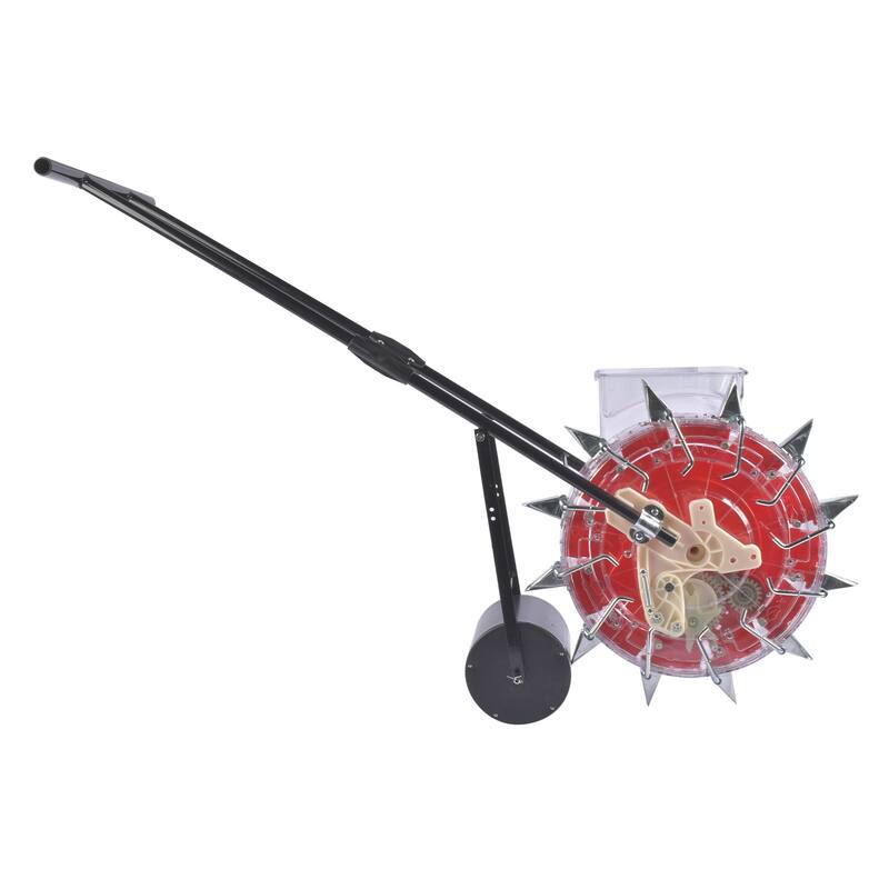 Manual Hand-Push Garden Seeder Roller Seeder for Corn Soybean Peanut Cotton Precise Planting