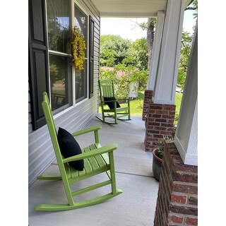 Shop Polywood Presidential Outdoor Rocking Chair Overstock 13915091