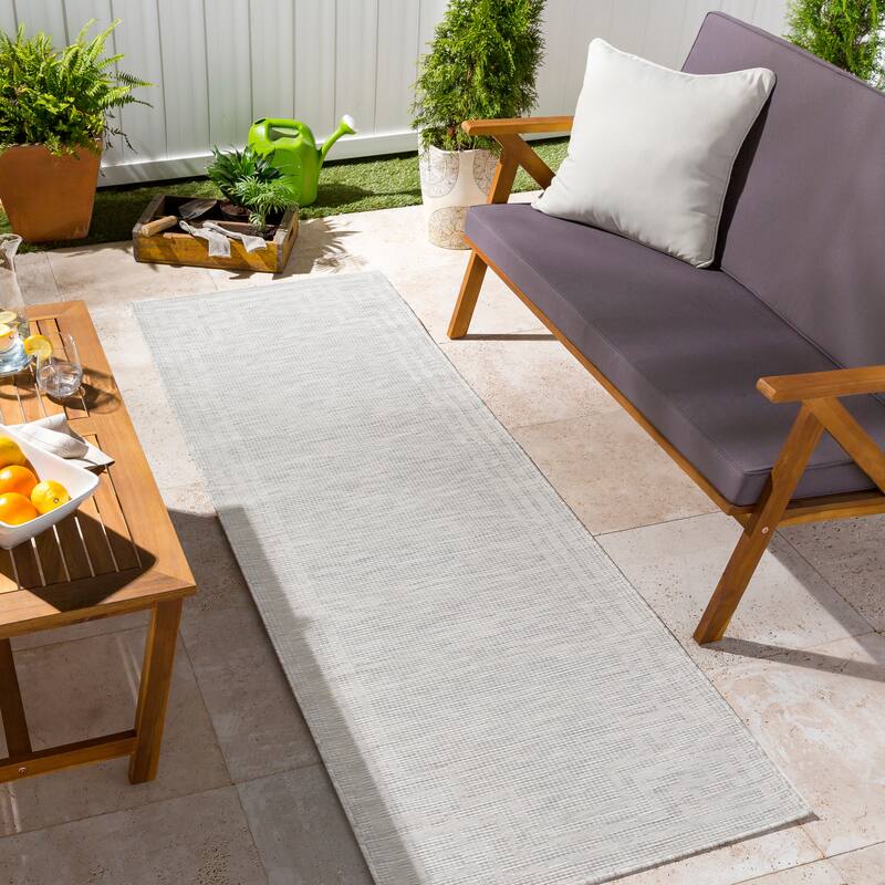 Livabliss Esana Traditional Border Outdoor Area Rug