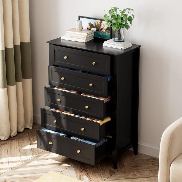 tall black dresser for bedroom Belmont 8 Drawer style interior decor GIKPAL Tall Dresser for Bedroom