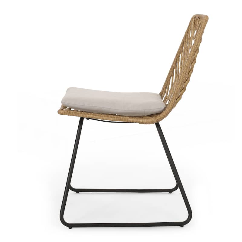 2PCS Dining chair with 2 Cushions