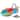 Intex Rainbow Ring Inflatable Play Center Pool w/Multi-Color Fun Ballz, 100 Pack - 100 pack