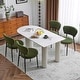 preview thumbnail 46 of 49, Hearth Upholstered Dinning Chair Set by Christopher Knight Home Set of 4 - Green+Black