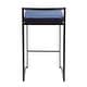 preview thumbnail 50 of 72, Porch & Den Forrest Contemporary Black Stackable Fully Welded Counter Stool (Set of 2)