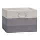 preview thumbnail 4 of 5, Lambs & Ivy Gray Ombre Foldable/Collapsible Storage Bin/Basket- 2 Pack