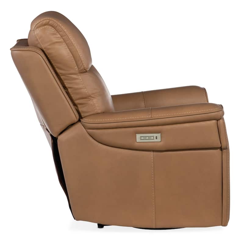 Hooker Furniture SS608-LYRA-POWER-RECLINER Lyra 41" Wide Leather Club