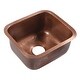preview thumbnail 1 of 2, Orwell Copper 17" Single Bowl Undermount Kitchen Sink