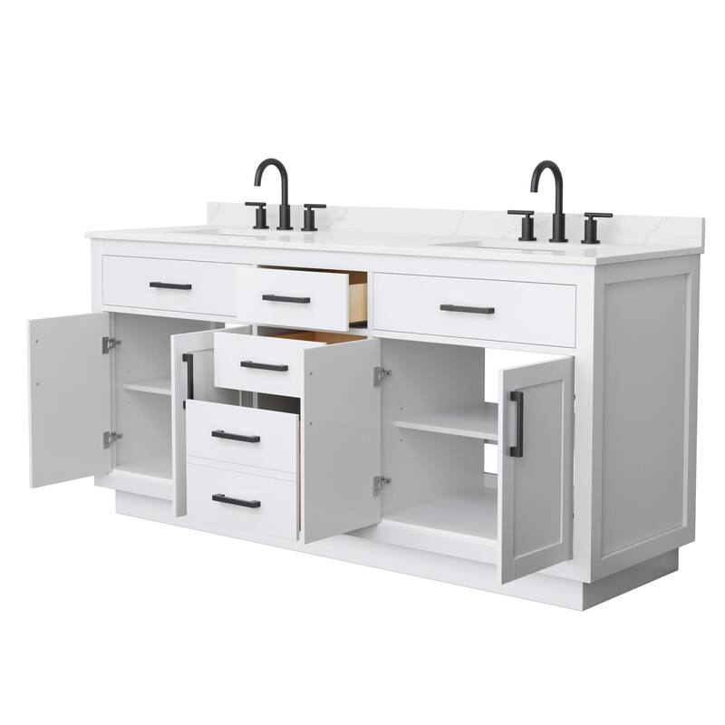Wyndham Collection WCG262672D-QTZ-US3MXX Beckett TK 72" Free Standing