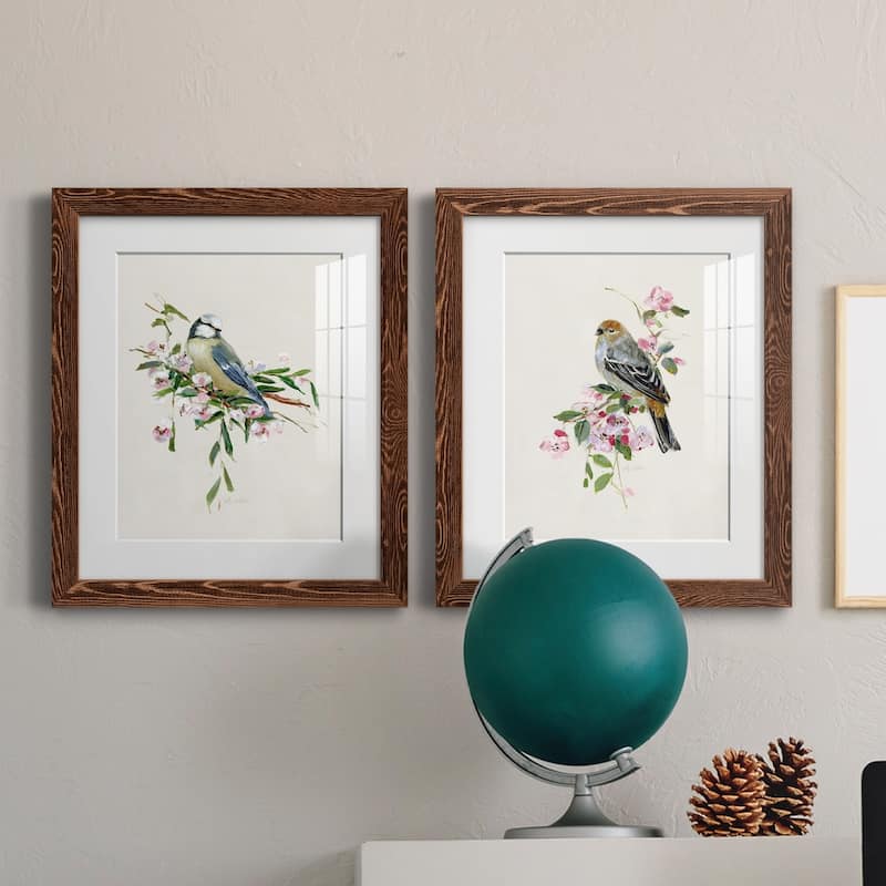 Spring Song Blue Bird-Premium Framed Print - Ready to Hang