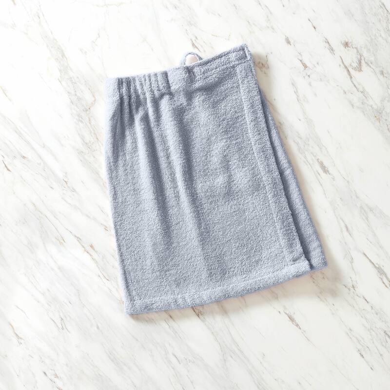 Clean Design Home Youth Shower Wrap - Medium - Blue
