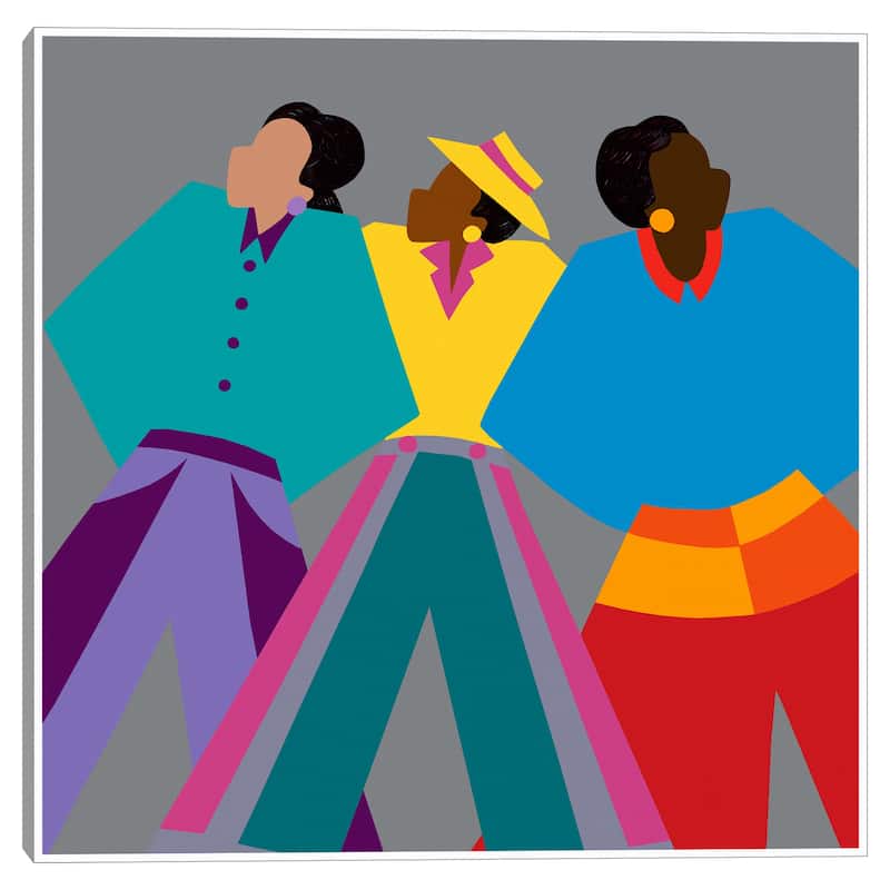 Who Dat Say by Synthia SAINT JAMES Canvas Art Print