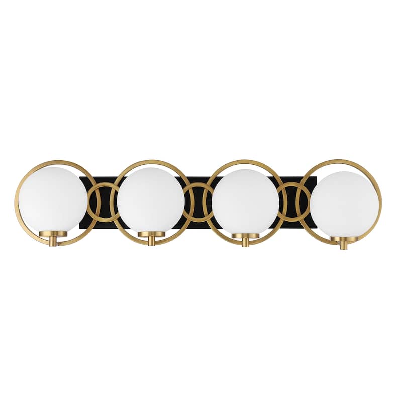 Savoy House 8-6180-4 Alhambra 4 Light 33" Wide Vanity Light