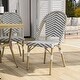 preview thumbnail 3 of 18, Furniture of America Ariel Natural Tone Patio Bistro Chairs (Set of 2)
