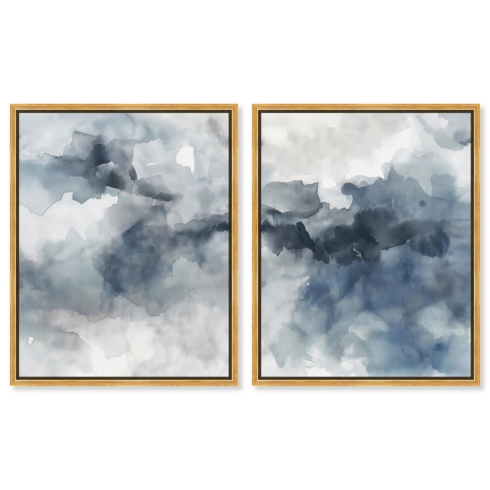 Calming Tides Canvas Set of 2 by Art Remedy