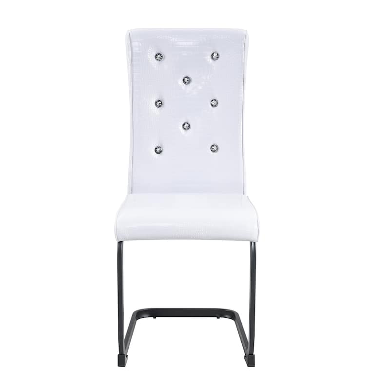 Dining Chair Side Chair Kitchen Chair Leisure Chair White Black Lounge Chair Office Chair Armless Chair
