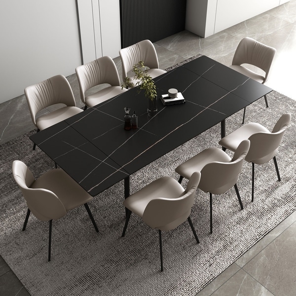 Norwegian danish modern chestnut tapered dining set by hot sale inspire q modern