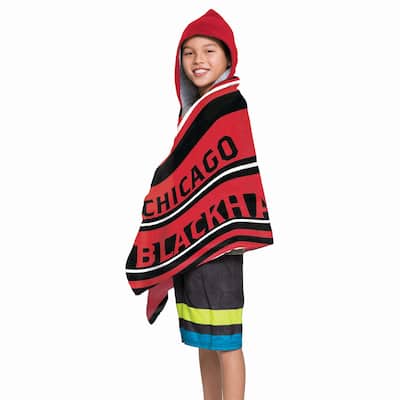 NHL Blackhawks Juvy Hooded Towel - 21x51