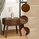 preview thumbnail 20 of 40, COSIEST Modern Brown Nightstand with Drawers