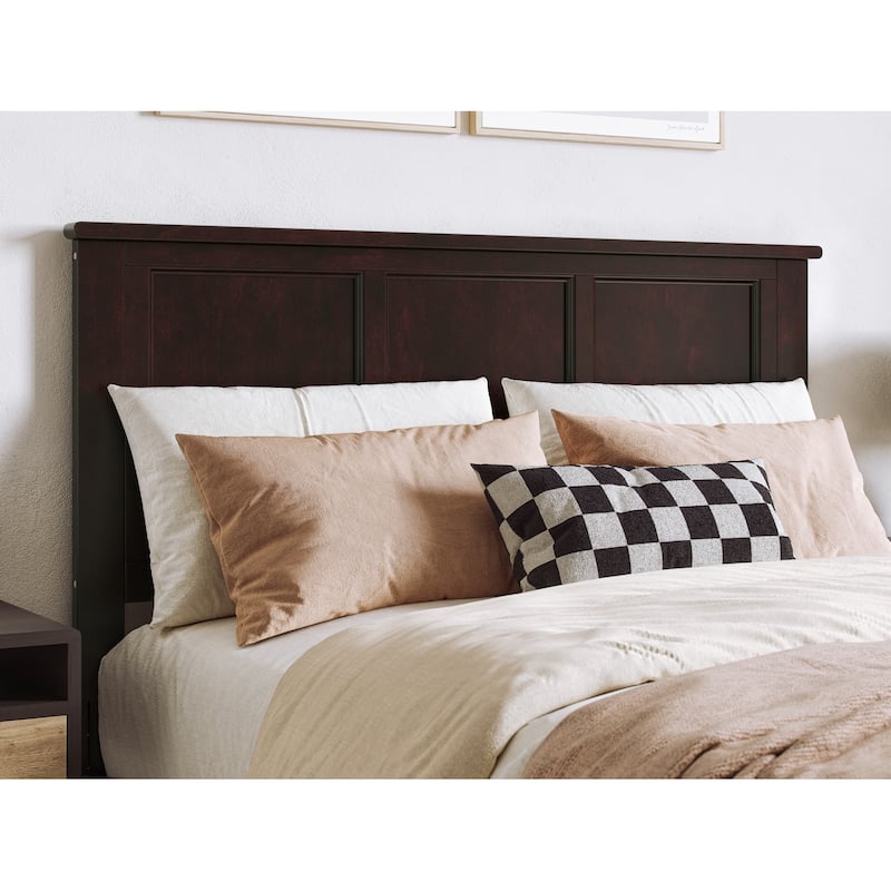 Charlotte Solid Wood Low Profile Platform Bed with Matching Footboard