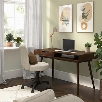 Bush Furniture Nora 54W Writing Computer Desk with Storage