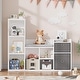 preview thumbnail 5 of 6, Kids Bookshelf 44.1in Width Toy Storage Organizer