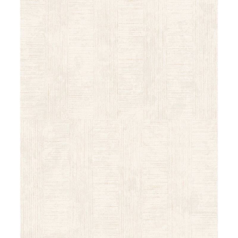 Advantage Eldorado Cream Geometric Wallpaper - 20.9in x 396in x 0.025in - 20.9in x 396in x 0.025in