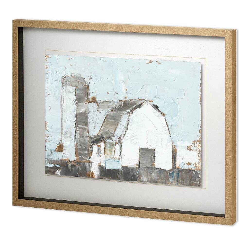 Barn & Silo II Framed Art Print