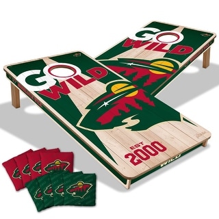 Minnesota Wild NHL 2x4 Cornhole Board Set