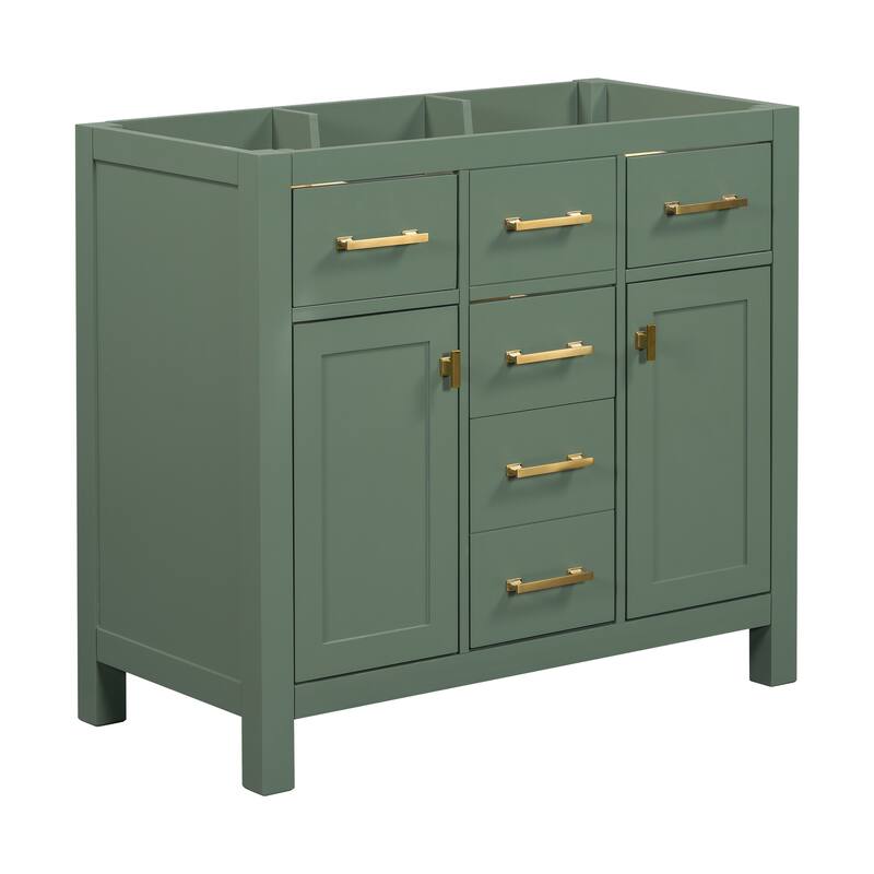 36" Bathroon Storage Cabinet Vanity