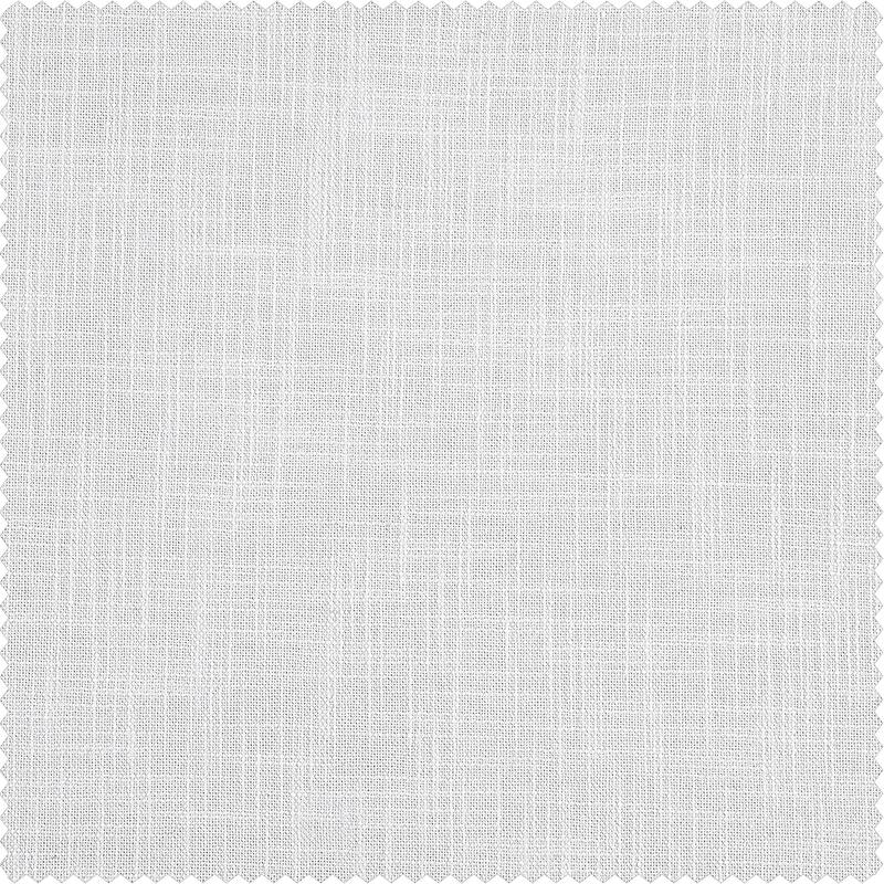 Exclusive Fabrics Heavy Faux Linen Light Filtering Curtains For Bedroom, Living Room (1 Panel)