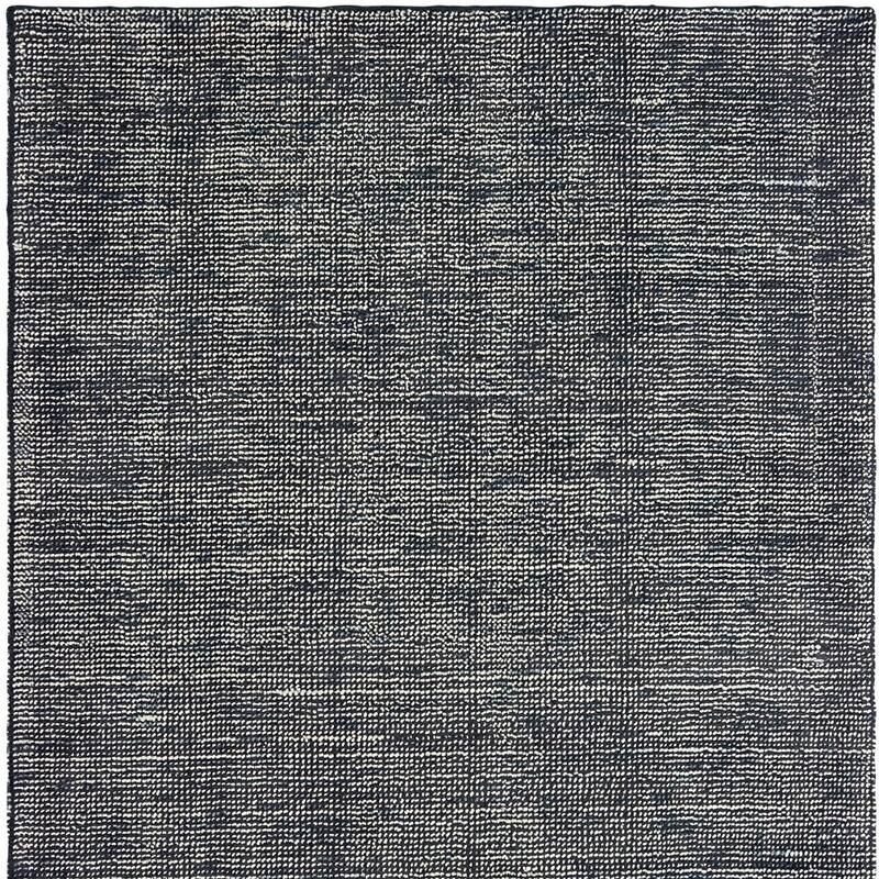 HomeRoots Solid Color Modern Rectangle Area Rug