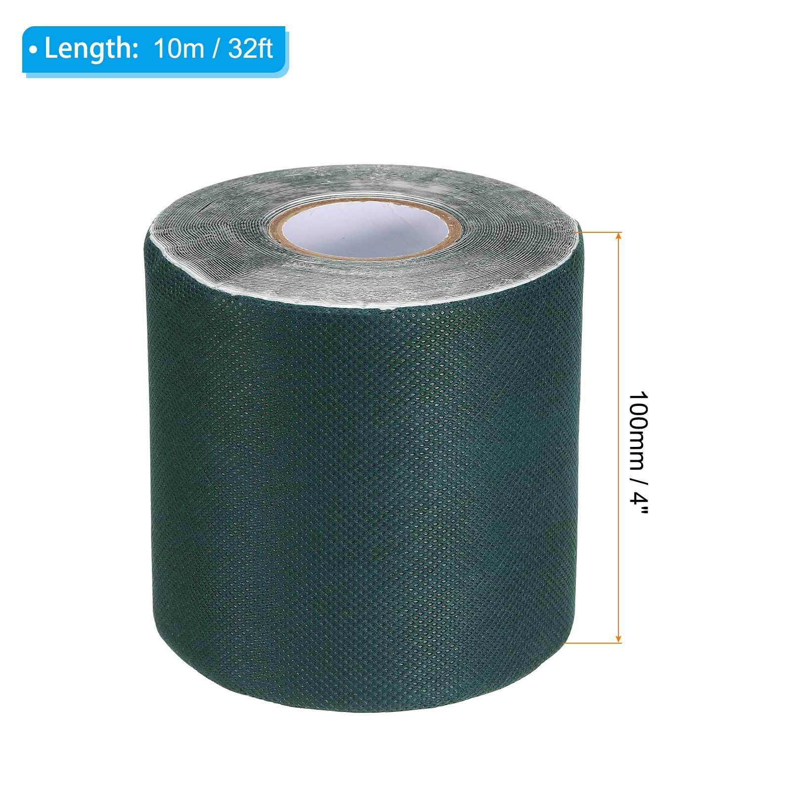 Turf Tape 4x32 ft, Self Adhesive Artificial Grass Seaming Tape, Green - 4x32
