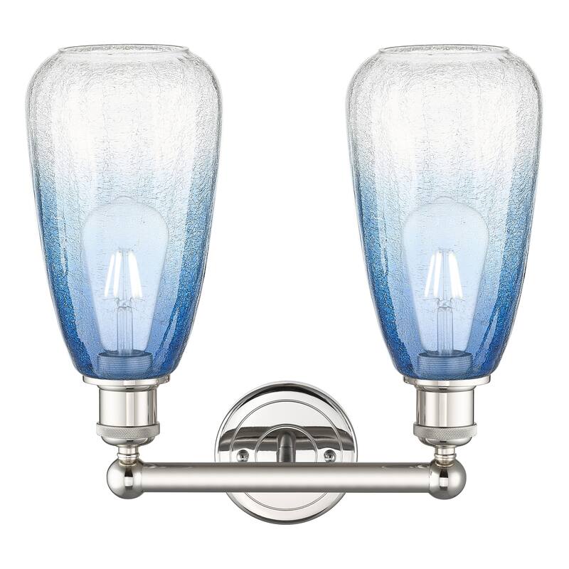 Innovations Lighting Endless Possibilities Edison - Brookhaven Almond - 2 Light 15" Bath Vanity Light