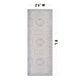 preview thumbnail 81 of 102, Medallion Flat Pile Washable Rug – Pet Friendly, Non-Slip, Perfect for Entryway, Living Room, and Bedroom