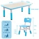 preview thumbnail 17 of 16, YUKOOL Kids Table and Chair Set - Adjustable Height, HDPE Material, Perfect for Ages 2-12