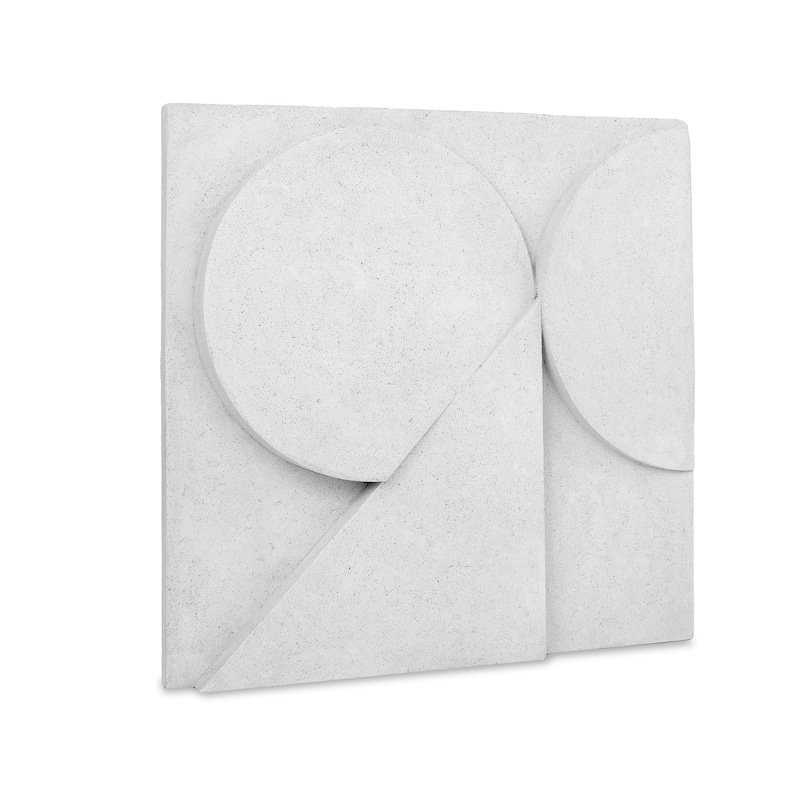 Renwil Sahara 24" Wide Wall Art, Off-white - White