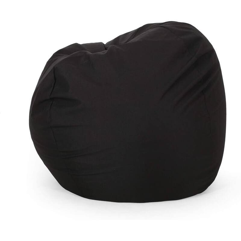 Roomfitters Soft Bean Bag Chair with Durable Cotton Cover, Ideal for Reading and Relaxing