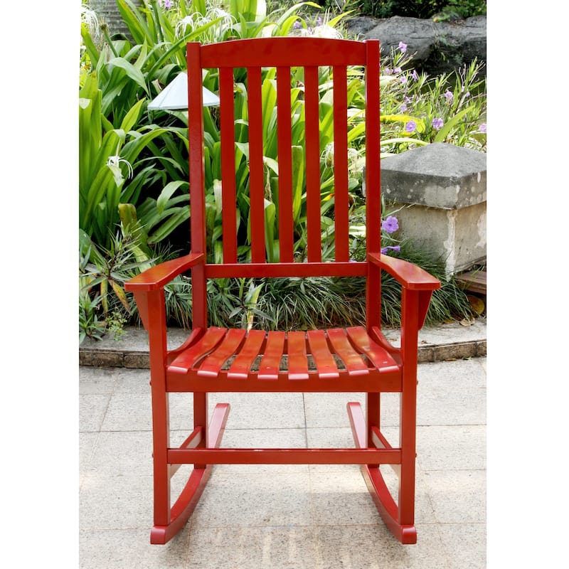 Cambridge Casual Alston Wood Outdoor Rocking Chair