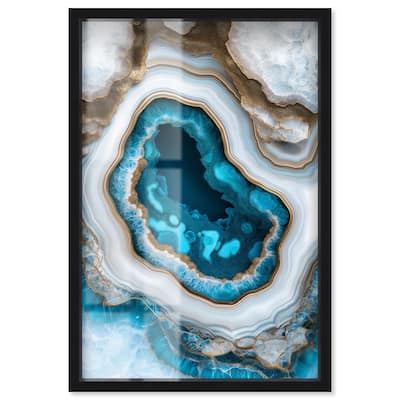 Gilded Geode Eye III Shadowbox by Art Remedy