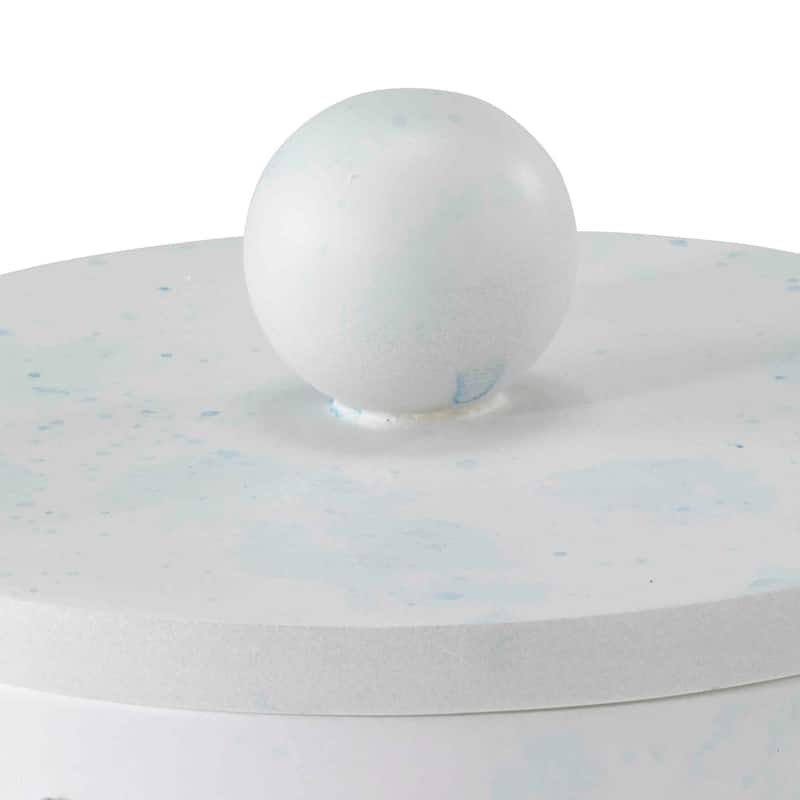 Avanti Linens Caicos Covered Jar - White