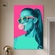 preview thumbnail 8 of 15, Retro Chic I Modern Pop Art Canvas Print by Art Remedy