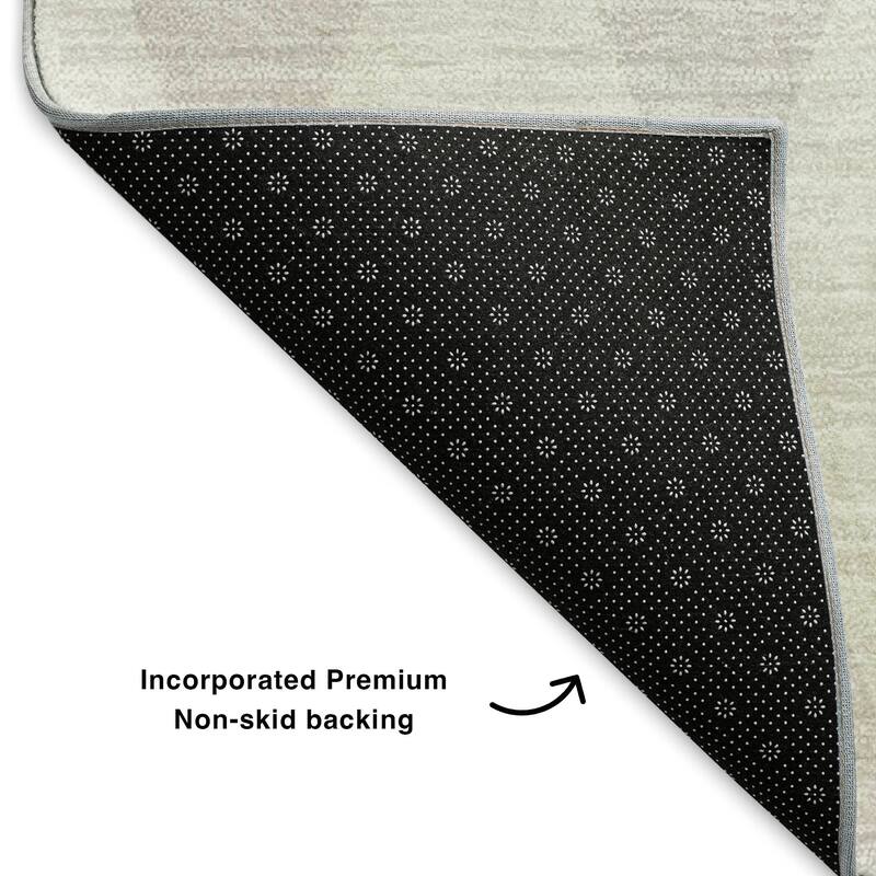 Premium Washable Super Soft Modern Diamond Mayfield Rug