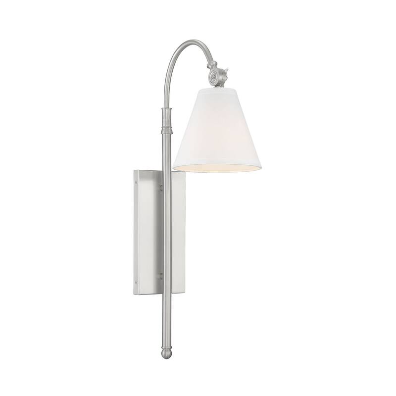 Savoy House Rutland 25" Tall Wall Sconce - Satin Nickel