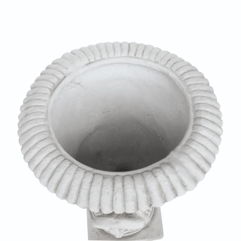 Handmade Chalice Planter Botanical Details drainage hole and stopper