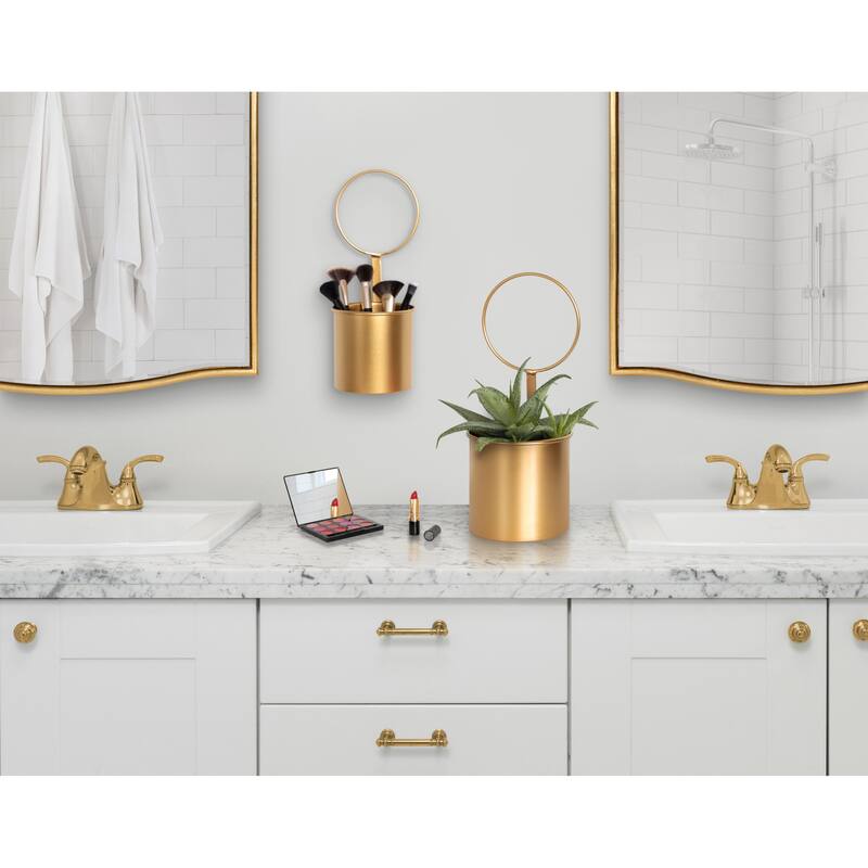 Kate and Laurel Kellet Wall Planter Set - 2 Piece