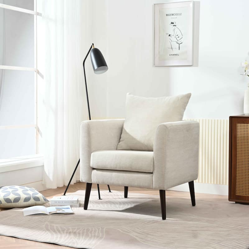 Barrel Chair, Modern Accent Chair,