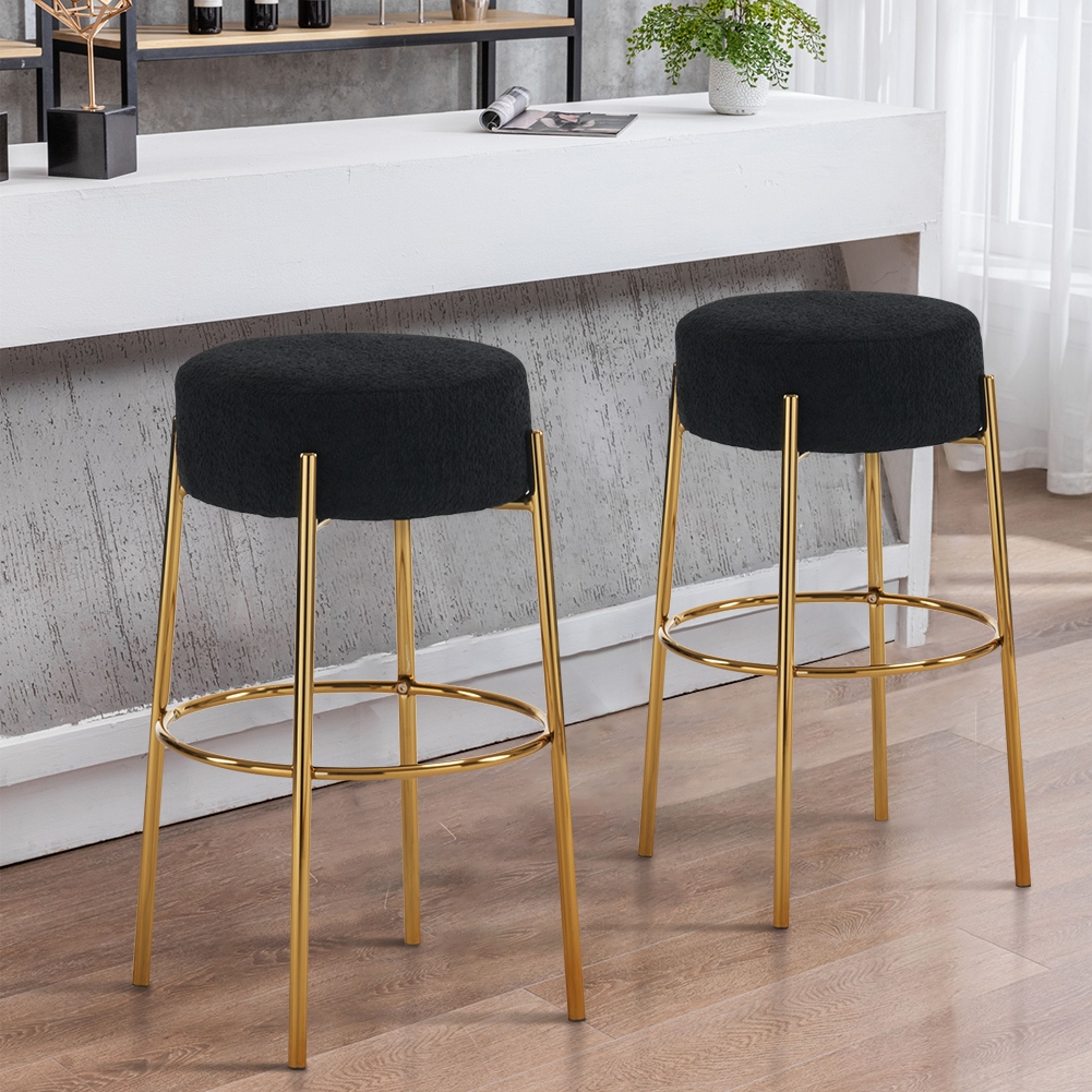 Tall sales round stool