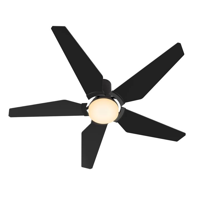 CARRO Bellerose 52-inch Indoor Ceiling Fan with Light and Remote Control
