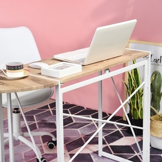 Corner Computer Desk Folding Writing Study Table - Bed Bath & Beyond 